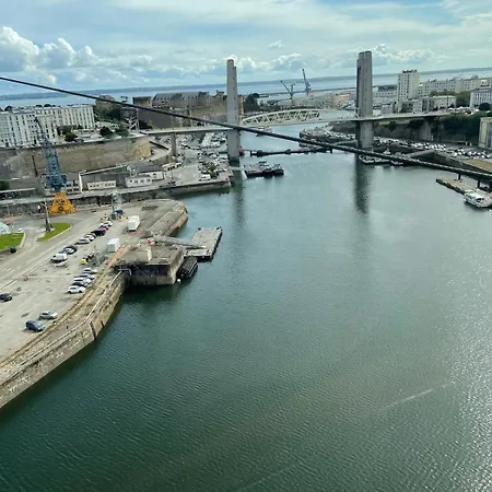 Appartement Confort Et Charme En Plein Brest, Vue Sur La Rade